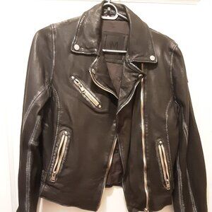Mauritius Sofia Leather Jacket Black